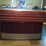 Antique 10' Brunswick-Balke-Collender Anniversary Carom Table - Image 3
