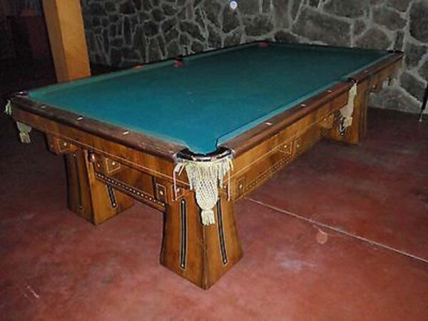 Kling 10 foot pool table from Brunswick Balke Collender