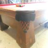 massive drop pockets on the Brunswick Medalist pool table