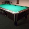 Angle view of a Valley pool table.