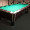 Corner view of Valley pool table.