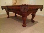 Used Brunswick Greenbriar pool table for sale