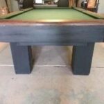 Solid leg construction lends to steady game play. They don't make pool tables like this anymore!