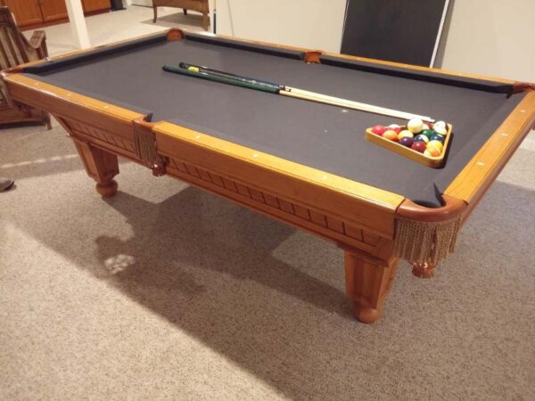 Used Brunswick Cottage Grove 8 foot pool table for sale