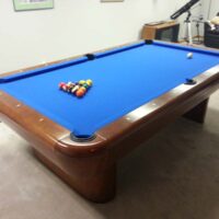 Used vintage Brunswick Gibson pool table