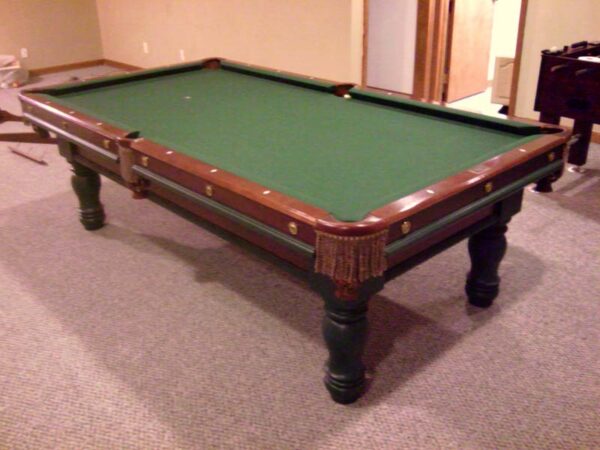 Brunswick Timberfalls rare 8 foot pool table for sale