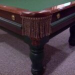 drop pockets on the Timberfalls pool table