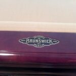 Brunswick logo on rail of Ventura III.
