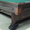 Left leg of Brunswick Windsor pool table.