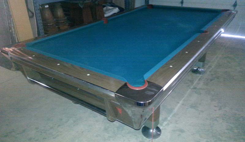 Used 8 Fisher Commercial Pool Table, How Much Is A Fischer Pool Table Worth