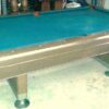 Side view of Fisher pool table.