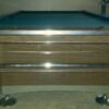 End view of Fisher pool table.