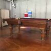 Side view Kasson Stratford pool table