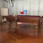 Side view Kasson Stratford pool table