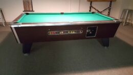 Valley used pool table for sale in 8 foot size.