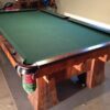 Brunswick Balke Collender Kling pool table in circassian walnut