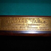 BBC plaque on the table!