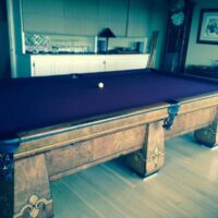 Brunswick Balke Collender Paragon pool table.