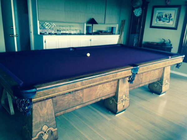 Brunswick Balke Collender Paragon pool table.