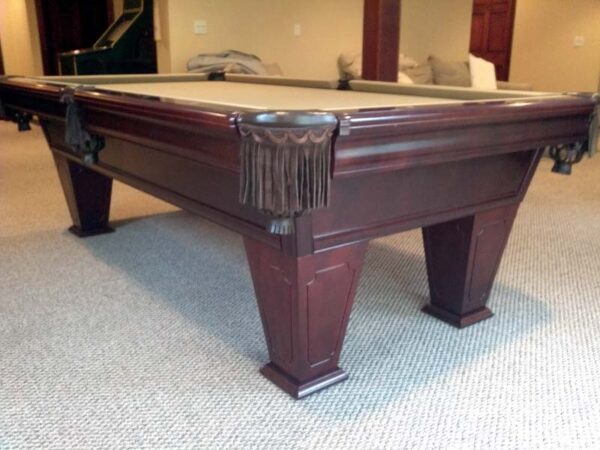 The Brunswick Ventura pool table.