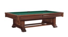 The Windsor pool table from Brunswick Billiards. One of our favorites!