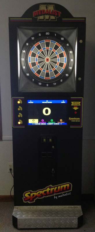 Spectrum Digital Medalist Dart Board for with Electronic Sale Display