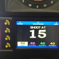 shoot at 15 on the spectrum dart board display. This prompts players to hit the 15