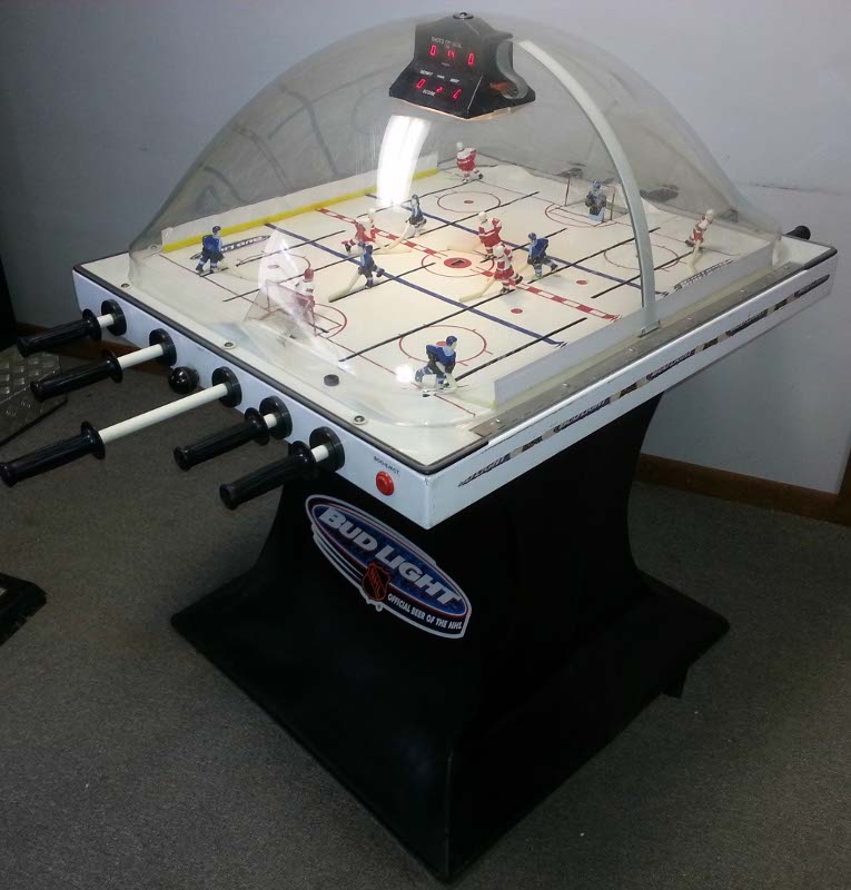Used super chexx bubble hockey game for sale 2019