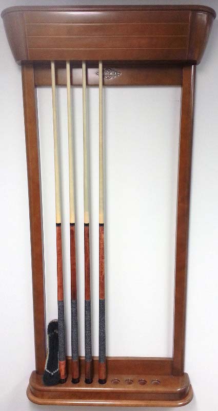Brunswick Gibson wall mounted cue rack for sale