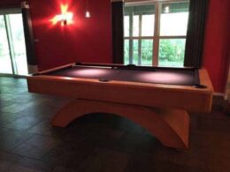 Olhausen Waterfall pool table for sale.