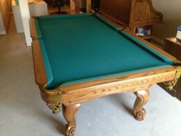 Used Proline Sorrell pool table for sale