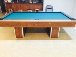 Used Wolverine Saturn pool table.