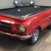 1965 Ford Mustang collectors edition pool table from Car Pool Tables.