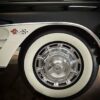 Authentic 1959 wheels on this collectors edition 1959 Corvette car pool table.