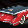 rear right corner view of a collectors edition 1959 Chevy Corvette car pool table from Car Pool Tables.