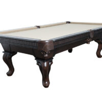 The Cleveland pool table angle view