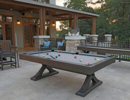 The Kariba pool table from Presidential Billiards