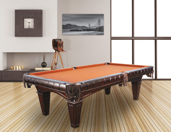 The Kriger pool table from Presidential Billiards