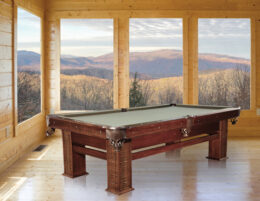 The Legend pool table from Presidential Billiards