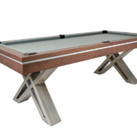 The Pierce pool table from Presidential Billiards