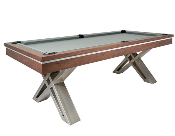 The Pierce pool table from Presidential Billiards