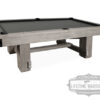 Side view of the Silverton pool table