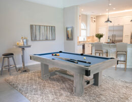 The Silverton pool table from Presidential Billiards