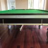 end view of a Riley Aristocrat snooker table