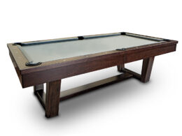 The Grant pool table with grey cloth