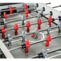 Playfield on a Bolt foosball table