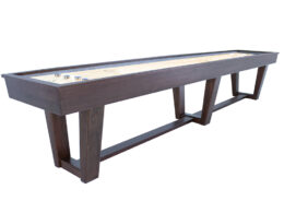 the Grant shuffleboard table