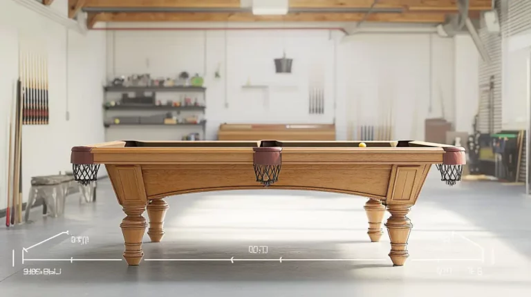 The Right Size Pool Table for Your Room
