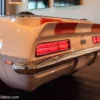 side rear view of the 1969 signature Andretti Camaro car pool table.