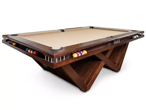 The Wilson pool table from Presidential Billiards.